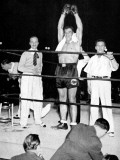 Primo Carnera Celebrates Victory, New York, 1933