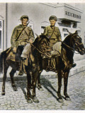 Red Army Cossacks at Soldau, During Fighting Against Polish Nationalists