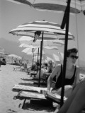 Holidaymakers on the Beach on the Island of Kos, Greece