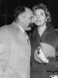 Jimmy Edwards (1920-1988) British Comedian and Actor with His Wife Photographic Print