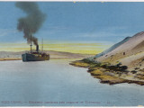 A Cargo Vessel Crosses the Trench of Toussoun Photographic Print