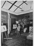 Briton Riviere in His Studio