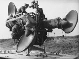 Austrian Army Anti-Aircraft Sound Detectors Camouflaged