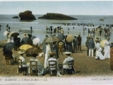 Biarritz: the Beach at Bathing Time