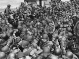 D-Day - US Assault Troops En Route for French Invasion