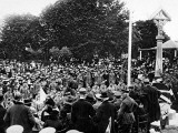 General Robertson Speaking at Dalderby; First World War