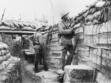 French Soldiers in a Trench 1916