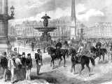 General Blumenthal in the Place De La Concorde; Franco-Prussian War