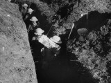 Men of the Cameron Highlanders in a Communication Trench Between Pozieres and Le Sars
