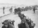 D-Day - British Troops Landing - Queen Beach - Sword Area Photographic Print
