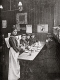 Olive Malvery Serving in a Cheap Coffee House