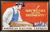 American Railway Express Shipment