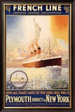 French Line, Plymouth to New York