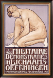 Militaire Demonstraties Framed Giclee Print