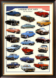 Buy Cars American Cars of Fifties at AllPosters.com