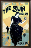 Buy The Sun Sunshine Newspaper at AllPosters.com