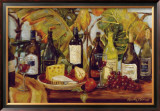 Wine Table Framed Art Print