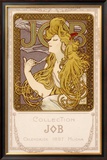 Mucha Nouveau Job Calendar Poster