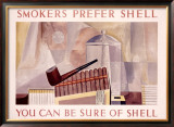 Buy Smokers Prefer Shell at AllPosters.com