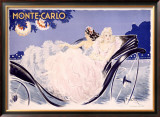 Monte Carlo Framed Giclee Print