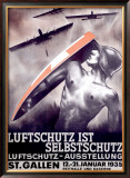 Buy Luftschutz ist Selbstschutz at AllPosters.com