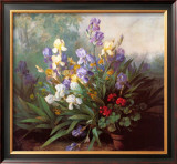 Buy Landscape with Irises at AllPosters.com