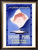 Buy London to Paris at AllPosters.com