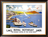Buy Royal Rothesay, the Holiday Capital of the Clyde at AllPosters.com
