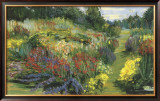 Garden with Red and Purple