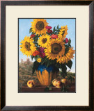 Buy Sunflowers over Castle Ruin at AllPosters.com
