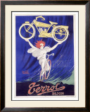 Terrot and Cie Motorcycle Framed Giclee Print