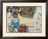 Buy White Wicker and Strawberries at AllPosters.com