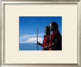 Buy Masai Warriors, Ambosiele Park, Kenya at AllPosters.com