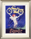 Terrot and Cie Motorcycle Framed Giclee Print