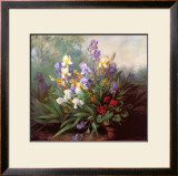 Buy Landscape with Irises at AllPosters.com