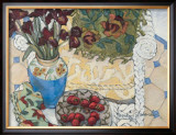 White Wicker and Strawberries