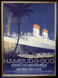 Buy Hamburg to America Line at AllPosters.com