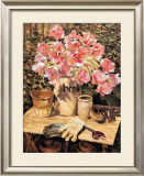 Parrot Tulips in a Bread Crock