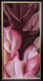 Oak Leaves, Pink & Gray, 1929