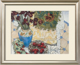 White Wicker and Strawberries