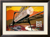 Buy The George Bennie Railplane, LNER Poster, 1929 at AllPosters.com