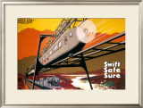 Buy The George Bennie Railplane, LNER Poster, 1929 at AllPosters.com
