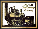 Buy Our Centenary, 1825-1925, LNER Poster, 1925 at AllPosters.com