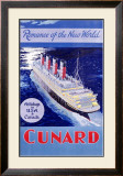 Buy Cunard Line, Romance of the World at AllPosters.com