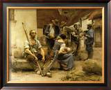 La Paye des Moissonneurs, c.1882