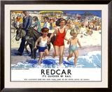 Redcar Framed Giclee Print