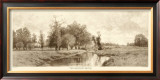 The Meadow Brook in Sepia
