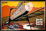 Buy The George Bennie Railplane, LNER Poster, 1929 at AllPosters.com