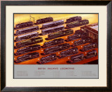 Buy British Railways Locomotives, BR Poster, circa 1950s at AllPosters.com