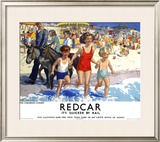 Redcar Framed Giclee Print
